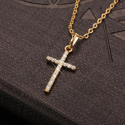 Crystal Cross Pendant