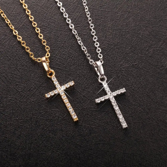 Crystal Cross Pendant