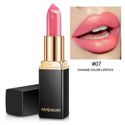 Handaiyan Lipstick Shimmer Sexy Pigments Long Lasting Waterproof Profissional