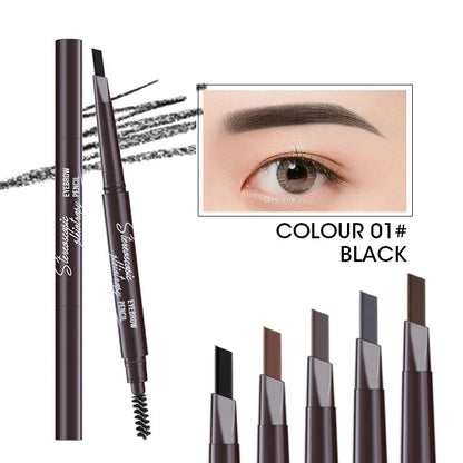 Eyebrow Pencil Waterproof Double-headed Eyebrow Tattoo Natural