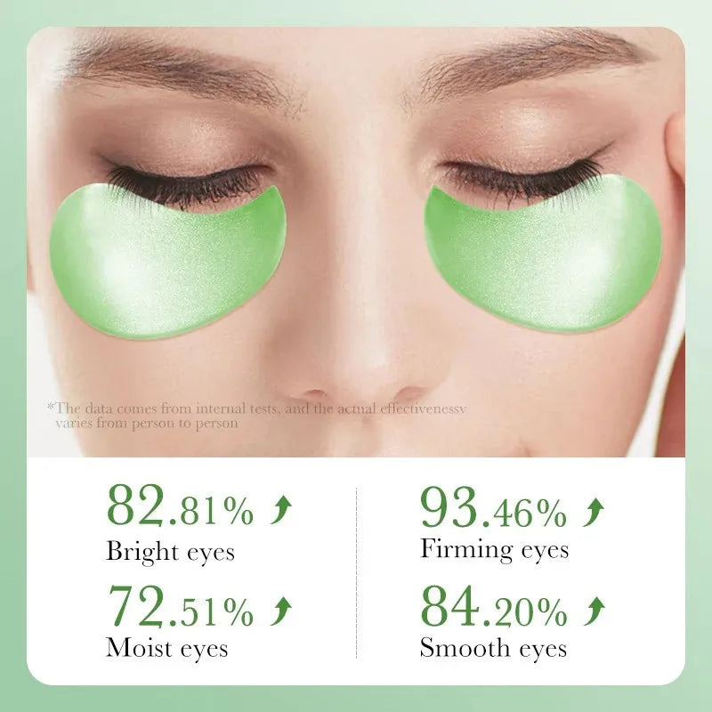 60pcs Aloe Vera Collagen Eye Mask Anti Dark Circles