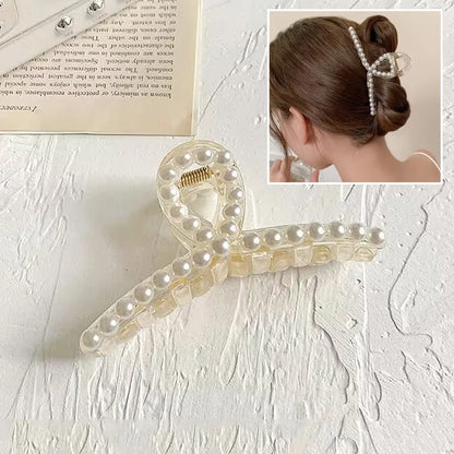 Metal Geometric Hair Claws Barrettes Elegant Hair Clips