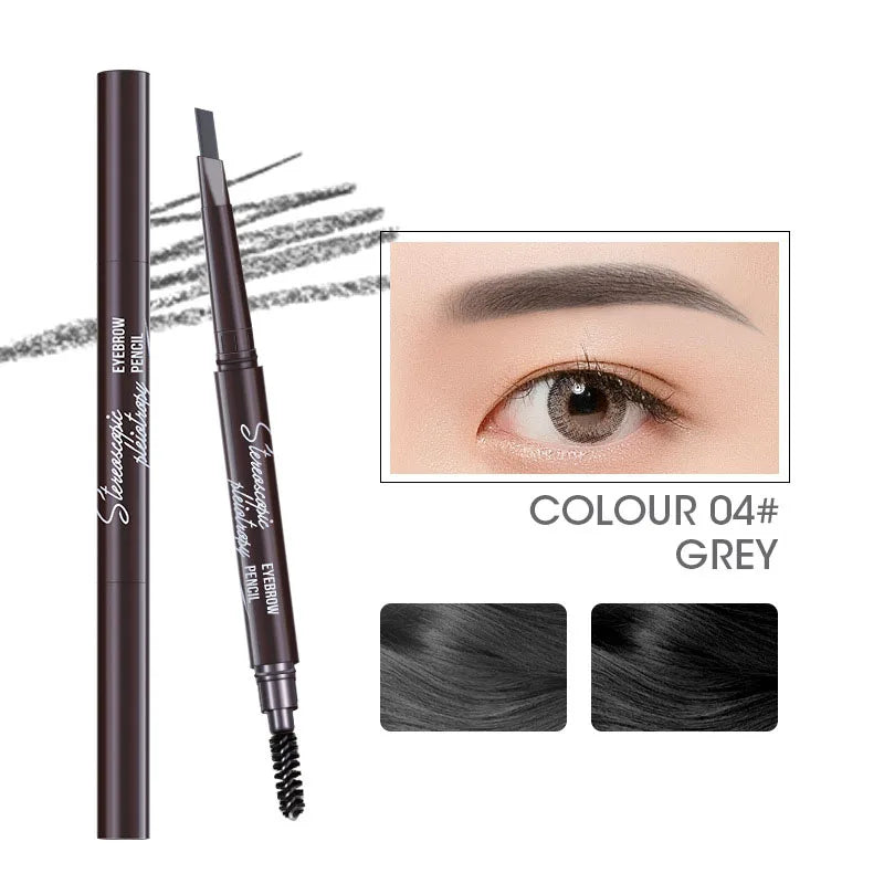 Eyebrow Pencil Waterproof Double-headed Eyebrow Tattoo Natural