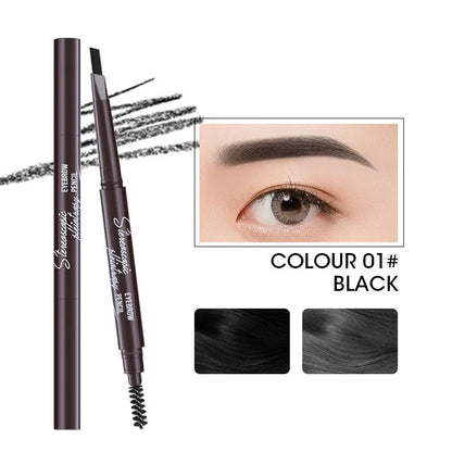 Eyebrow Pencil Waterproof Double-headed Eyebrow Tattoo Natural