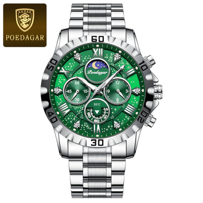 POEDAGAR Luxury Quartz Sports Men Watch