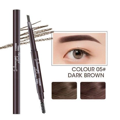 Eyebrow Pencil Waterproof Double-headed Eyebrow Tattoo Natural